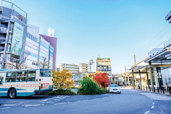 「新座」駅へ自転車8分（実測）