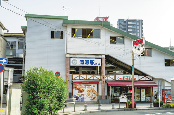 「清瀬」駅へ自転車16分（実測）